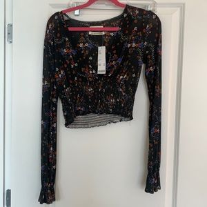 Urban Outfitters long sleeve crop top